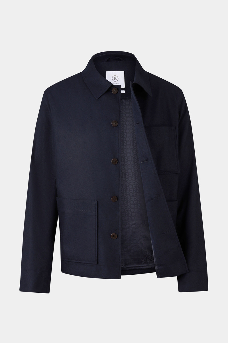 Overshirt Mirco in Navy blue 8