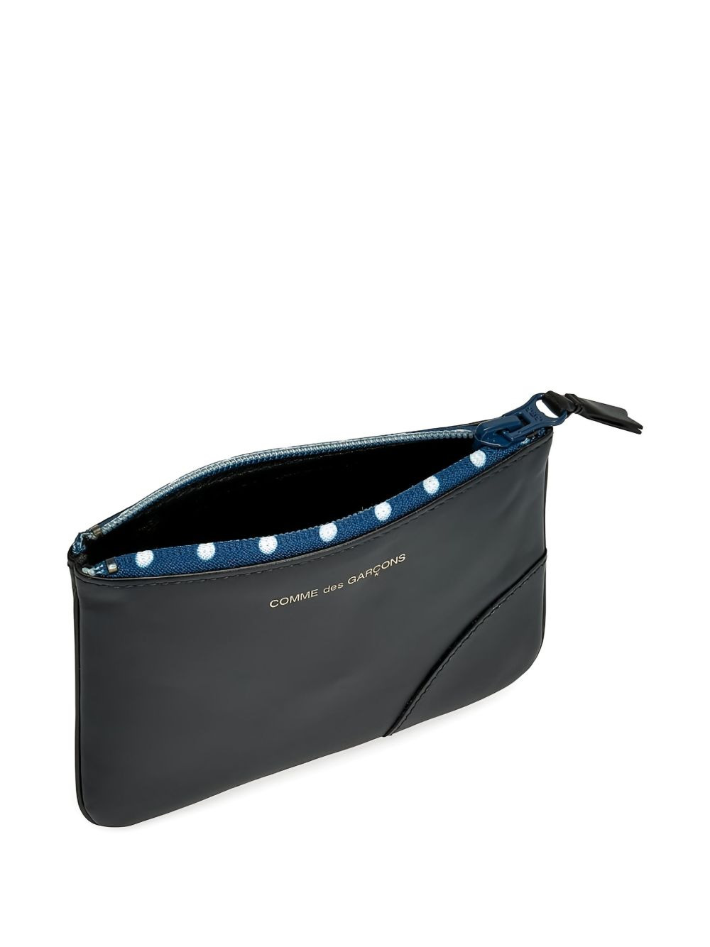 zip-top polka-dot wallet - 3