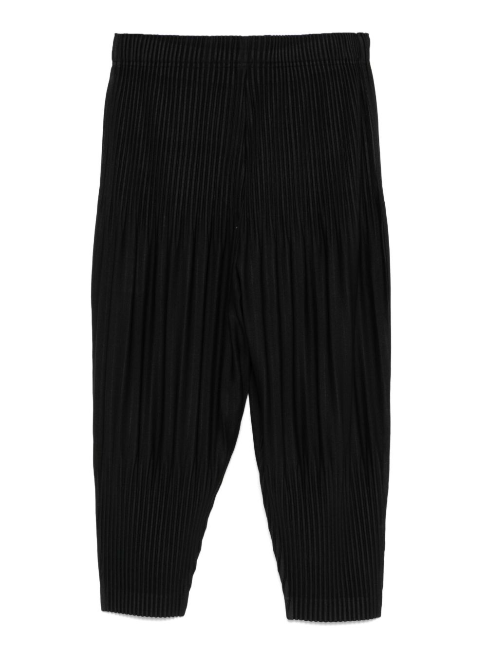 wide-leg plissé trousers - 2