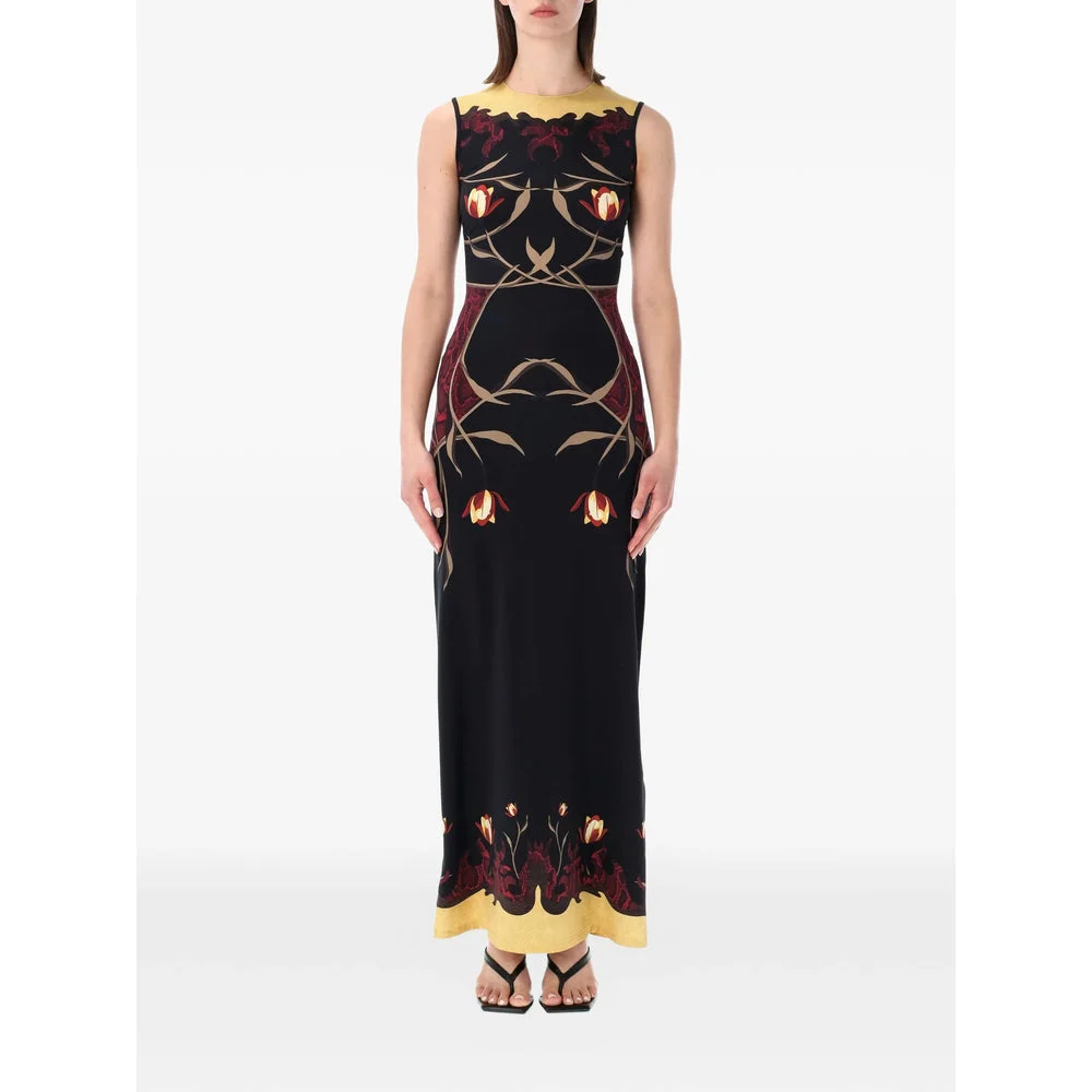 Marine Serre Black Dresses - Evening Dresses Women - 1