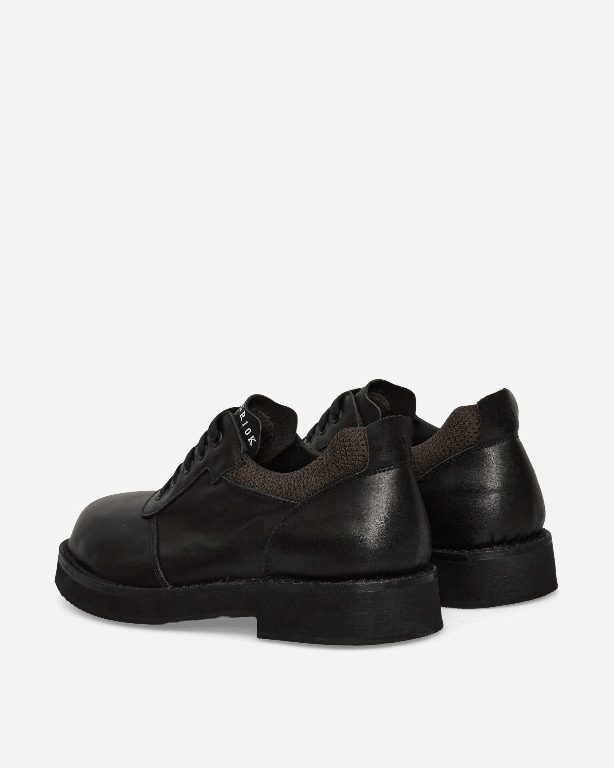 Asphalt Derby Shoes Black - 4