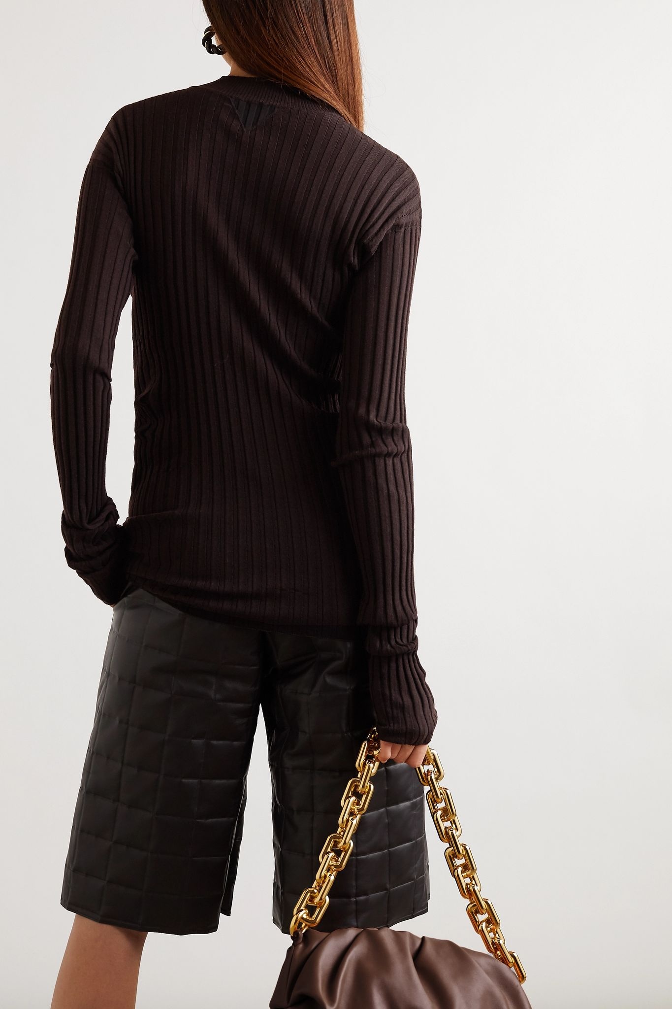 Ribbed-knit sweater - 4