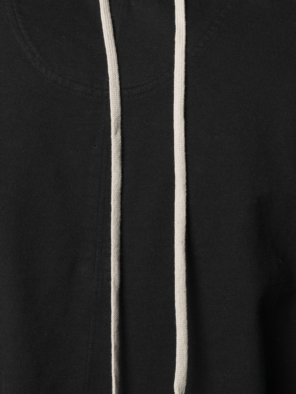 reversed drawstring hoodie - 5