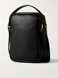 TOM FORD Full-Grain Leather Messenger Bag | REVERSIBLE