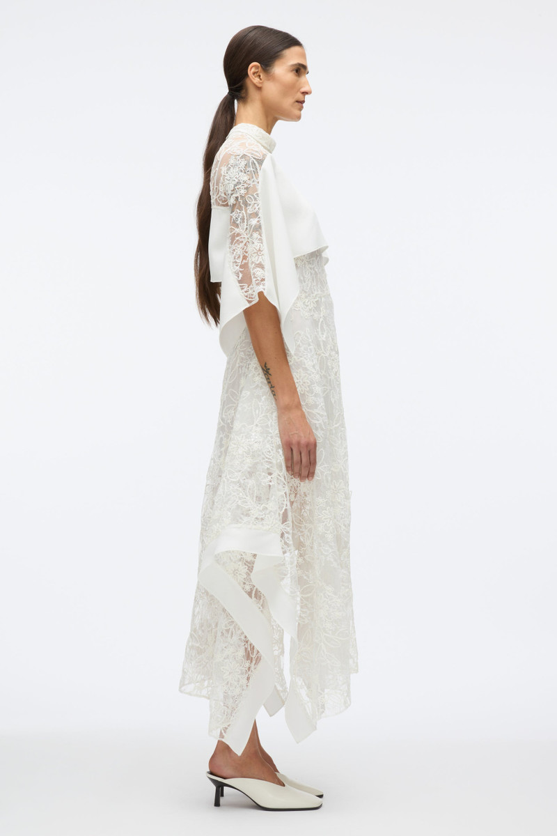 3.1 Phillip Lim Sequin Lace Flounce Maxi Dress outlook