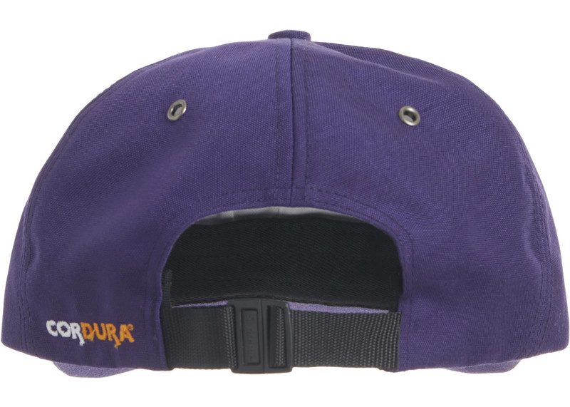 Supreme Supreme Cordura Teflon Label 6-Panel Dark Purple outlook