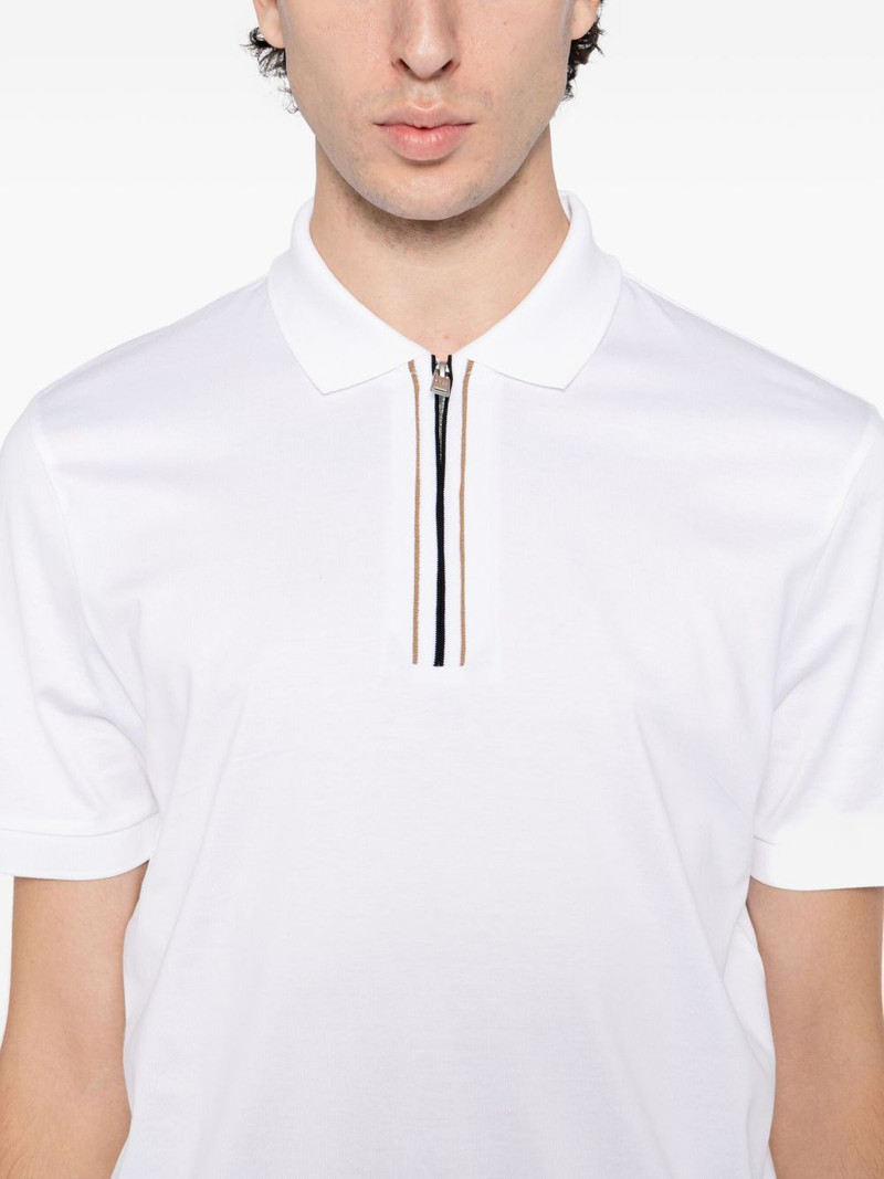 zip-up polo shirt 4