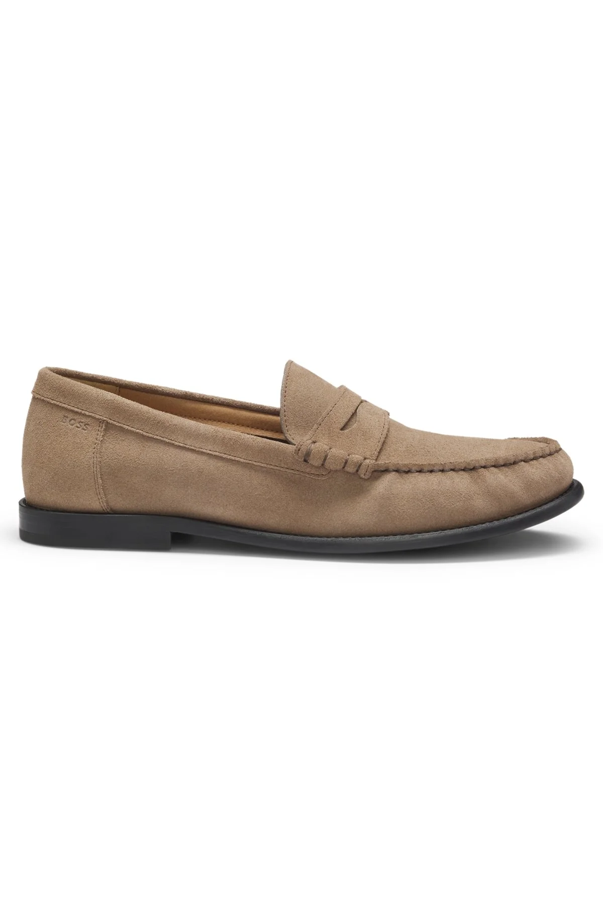 PENNY-TRIM MOCCASINS IN SUEDE - 1