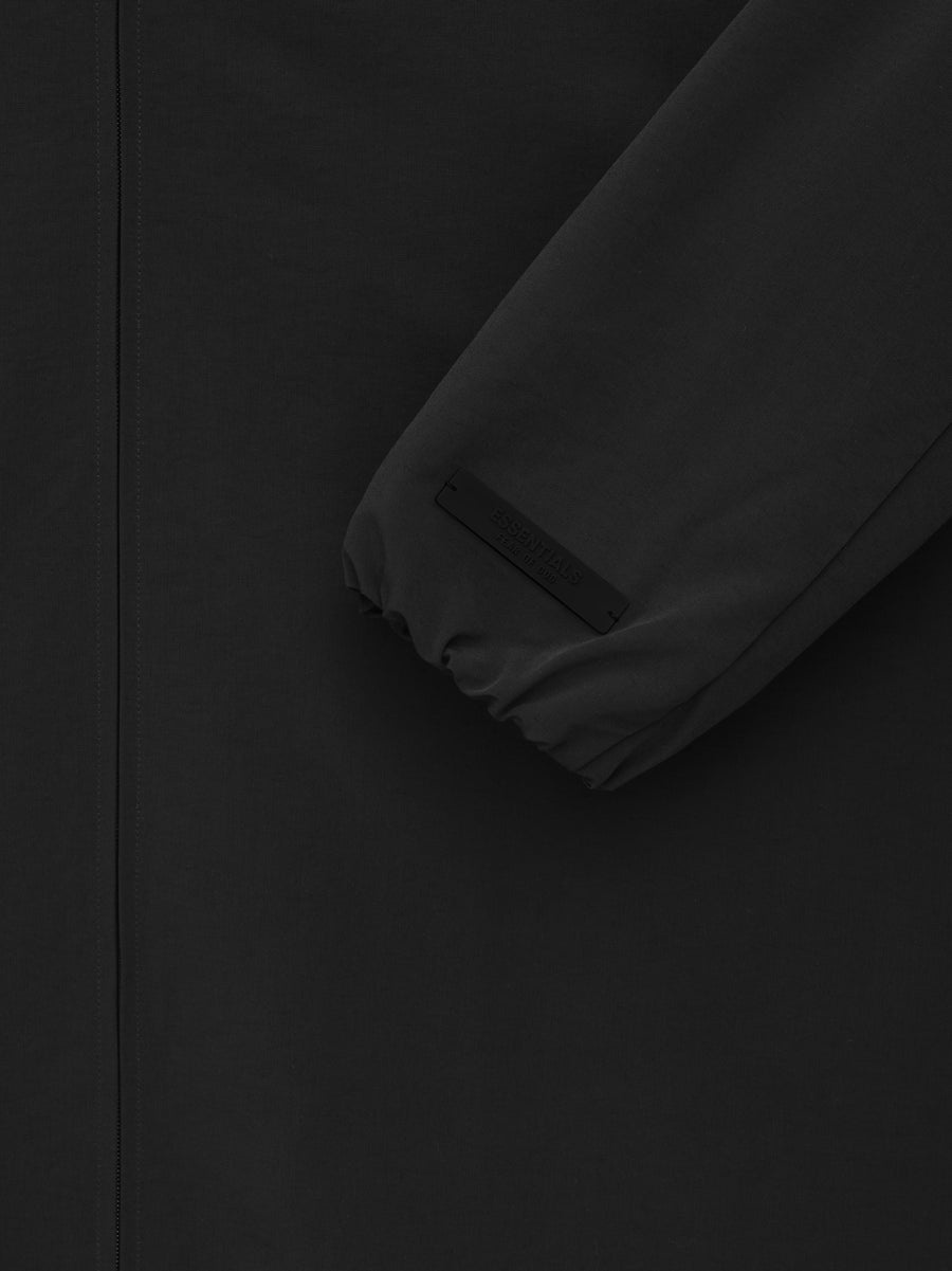 Military Nylon Trench Jacket - 5