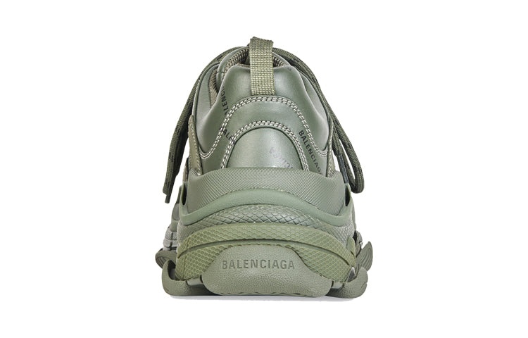 Balenciaga Triple S 'Allover Logo - Dark Green' 536737W2FA13510 - 5