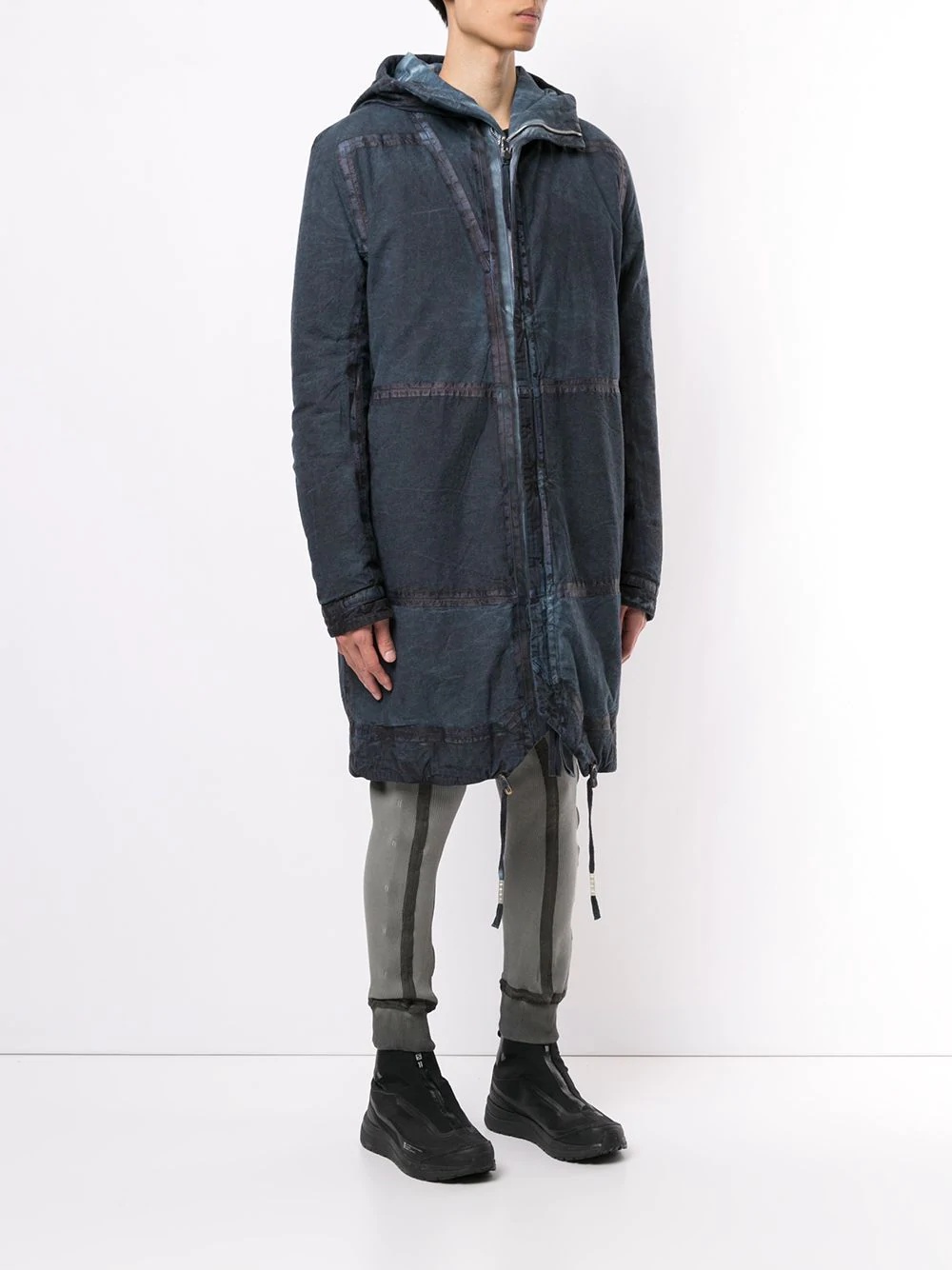 reversible zip-up coat - 3