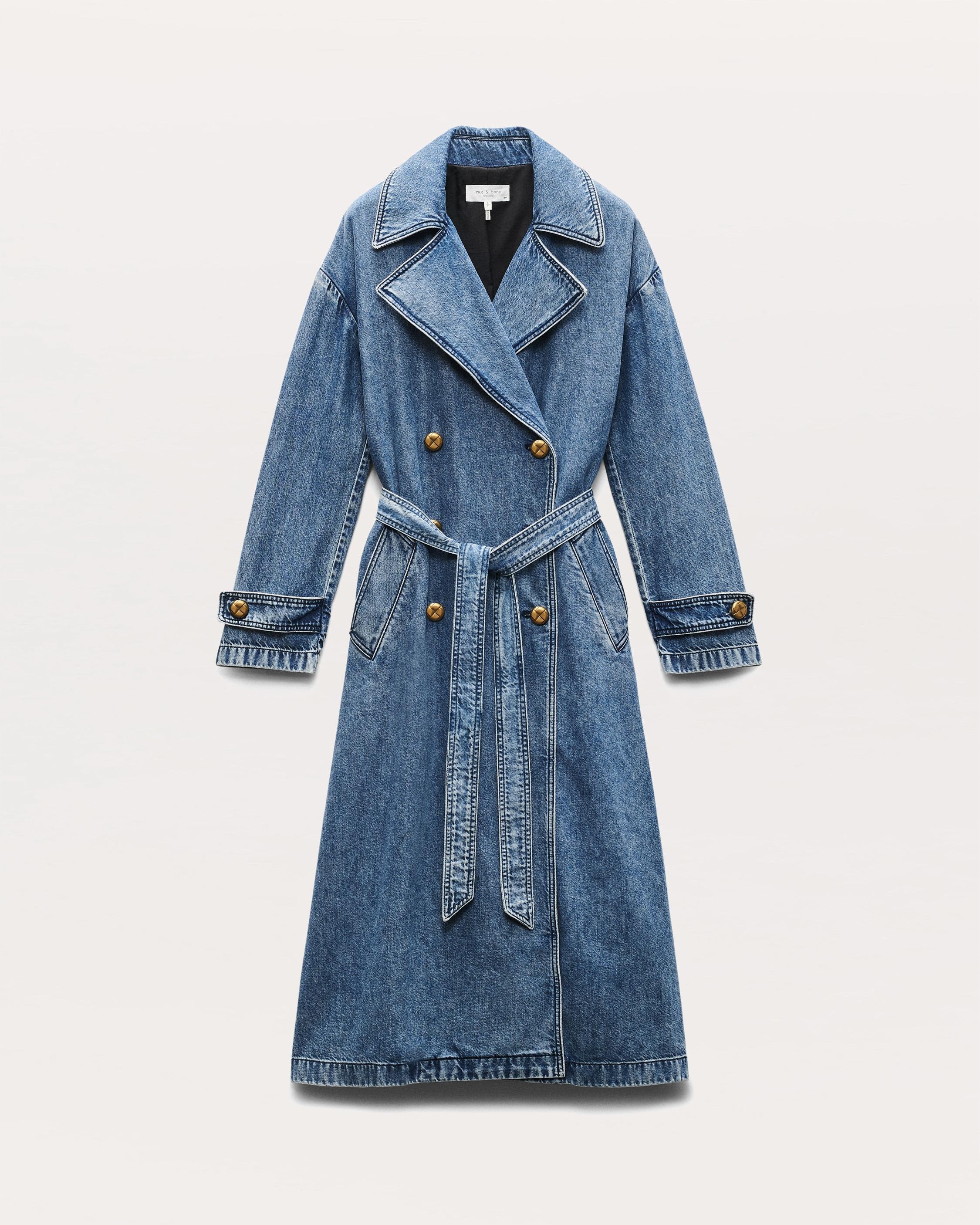 Featherweight Alora Denim Trench Coat
Featherweight Denim - 1