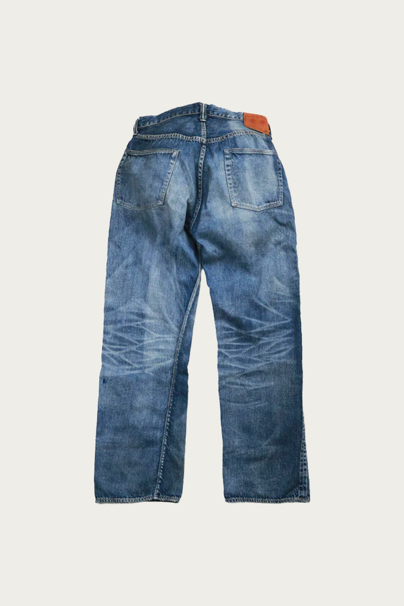 FULLCOUNT WWII Model 11.5oz Denim Pants HW Master of Reality - Indigo Blue outlook