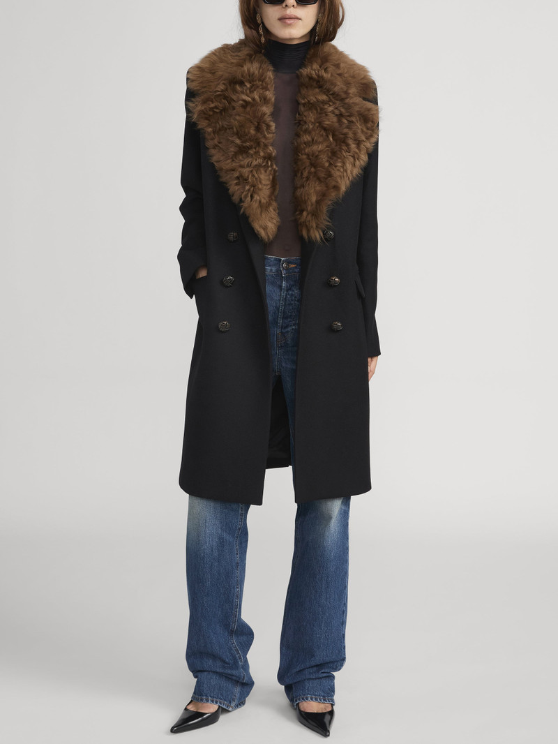 FRAME The Shearling Classic Coat outlook