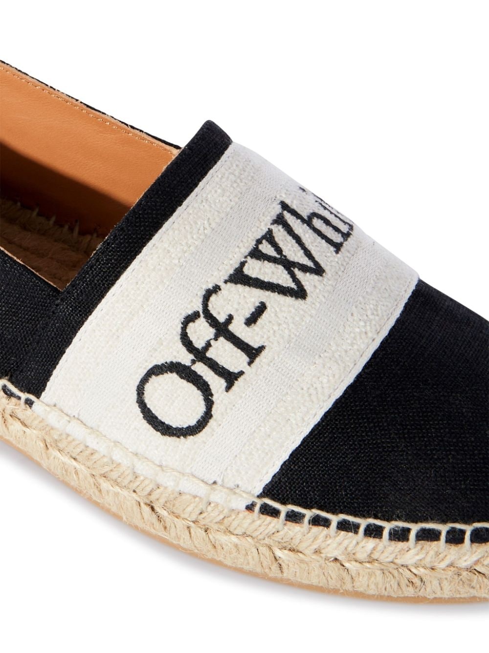 Bookish logo-band espadrilles - 5