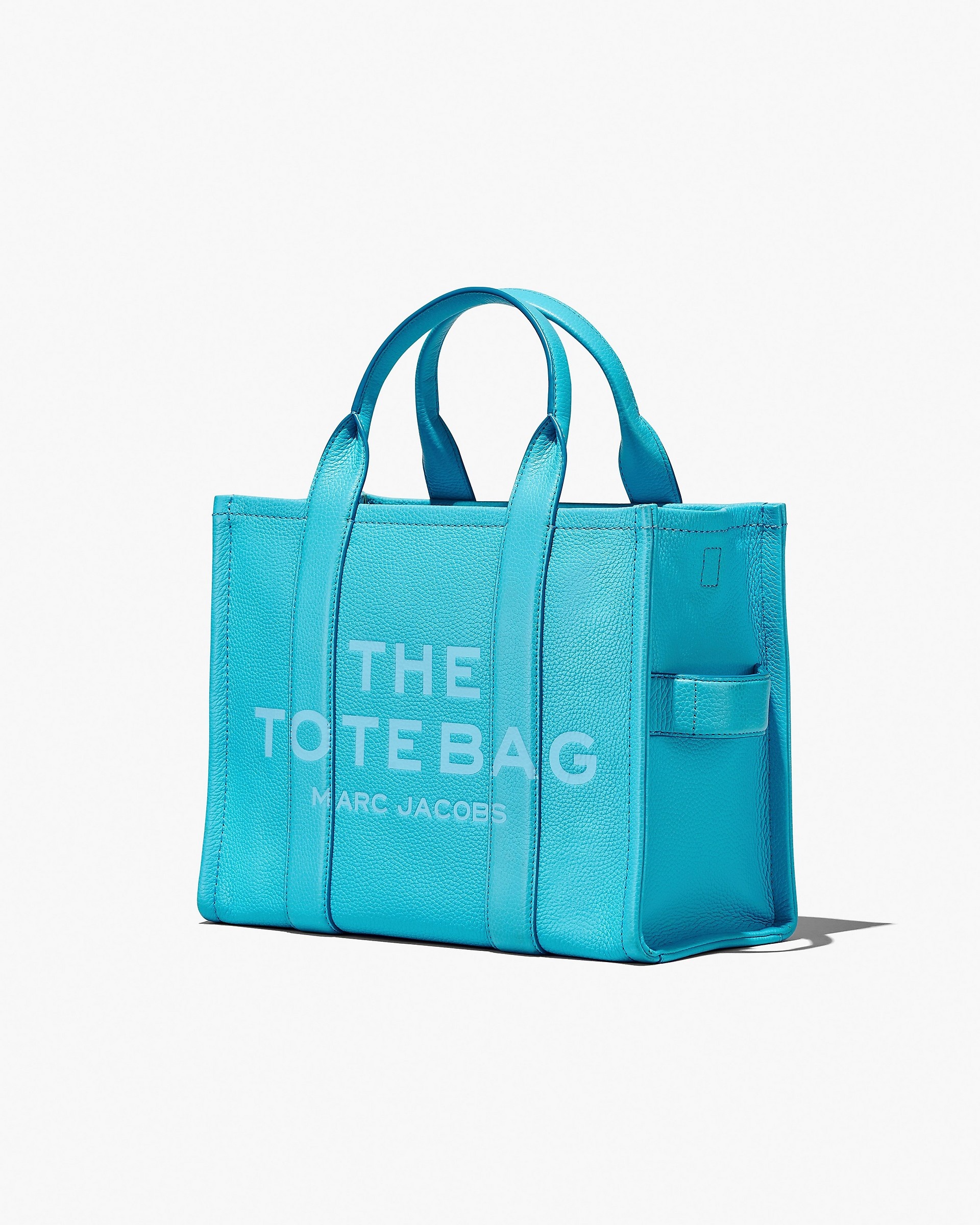 THE LEATHER MEDIUM TOTE BAG - 5