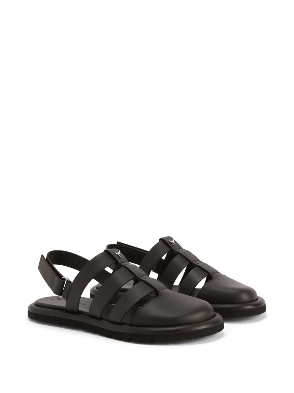 Rusery leather cage sandals - 2