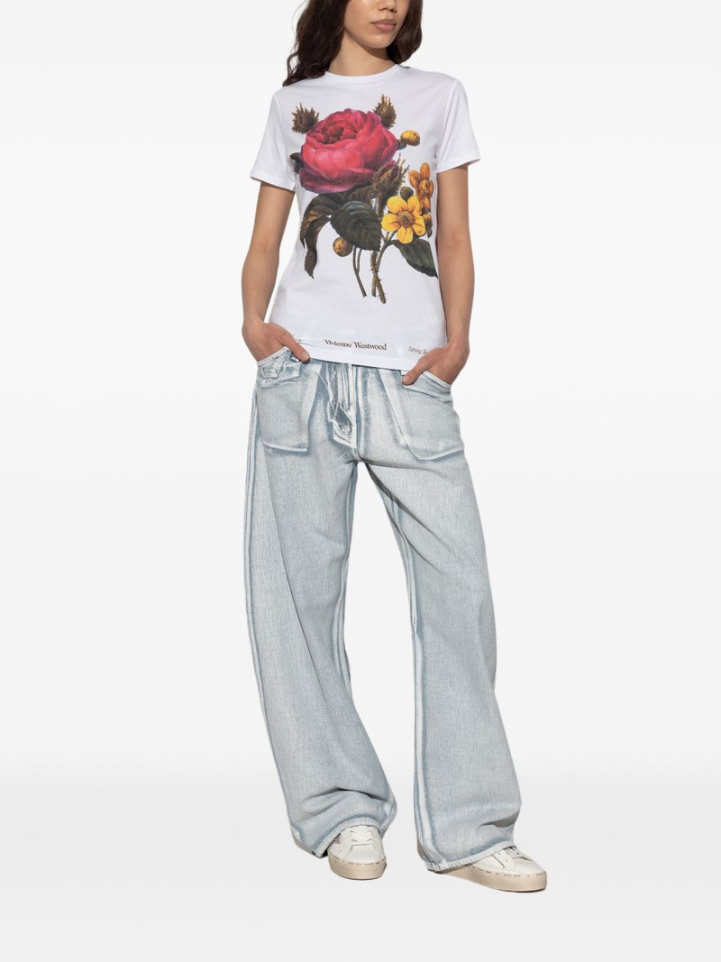 Vivienne Westwood floral-print T-shirt outlook