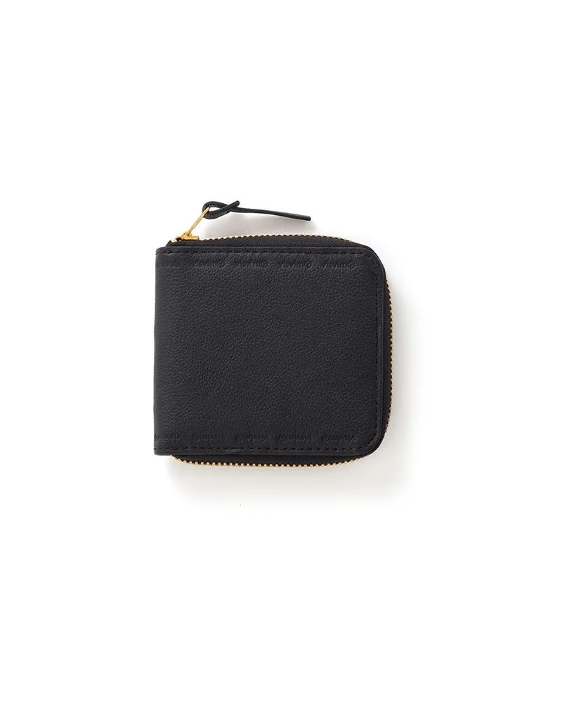 LEATHER BI-FOLD (KNGR) BLACK - 1
