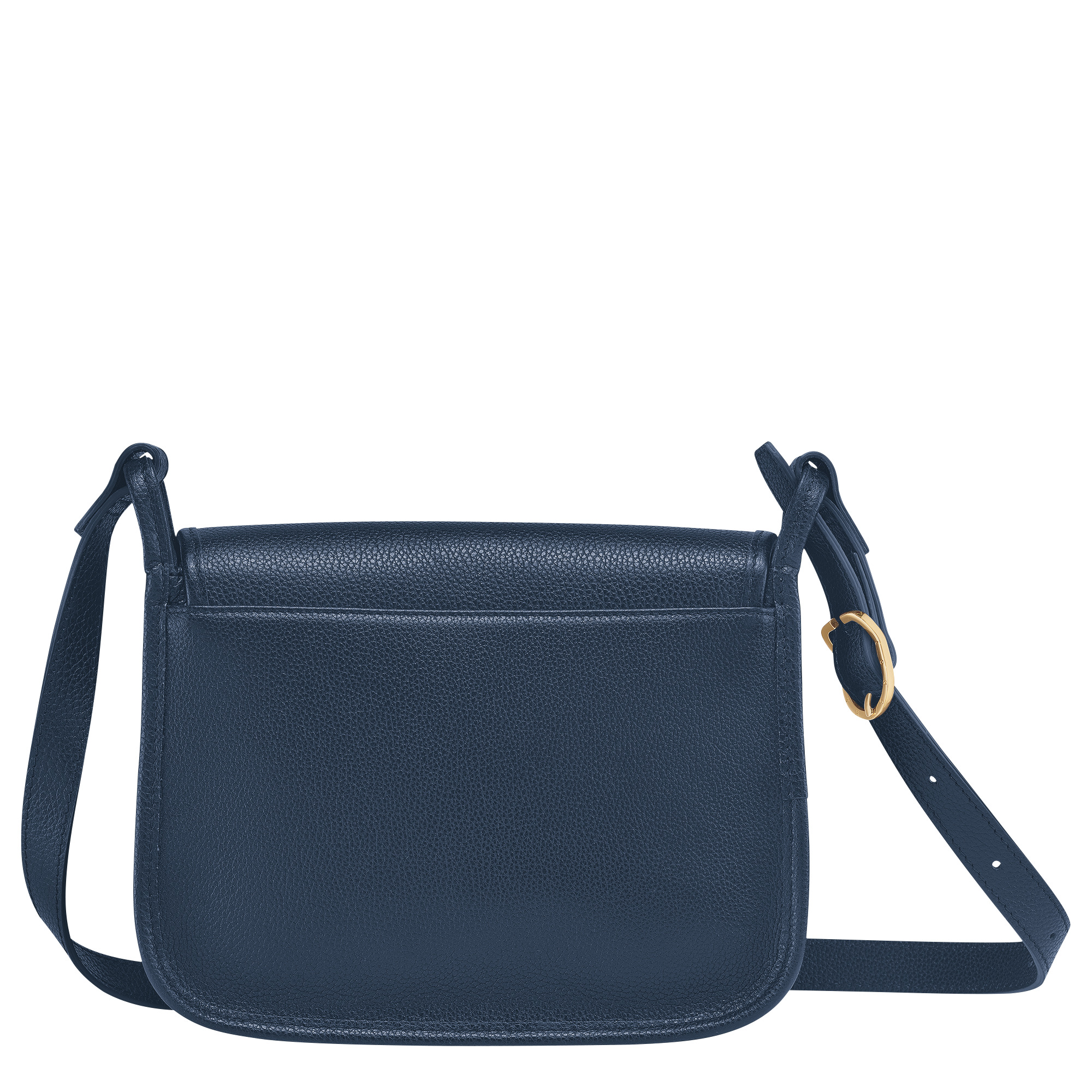 Le Foulonné S Crossbody bag Navy - Leather - 4