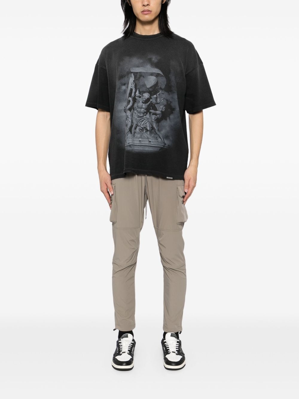 straight-leg cargo pants - 2