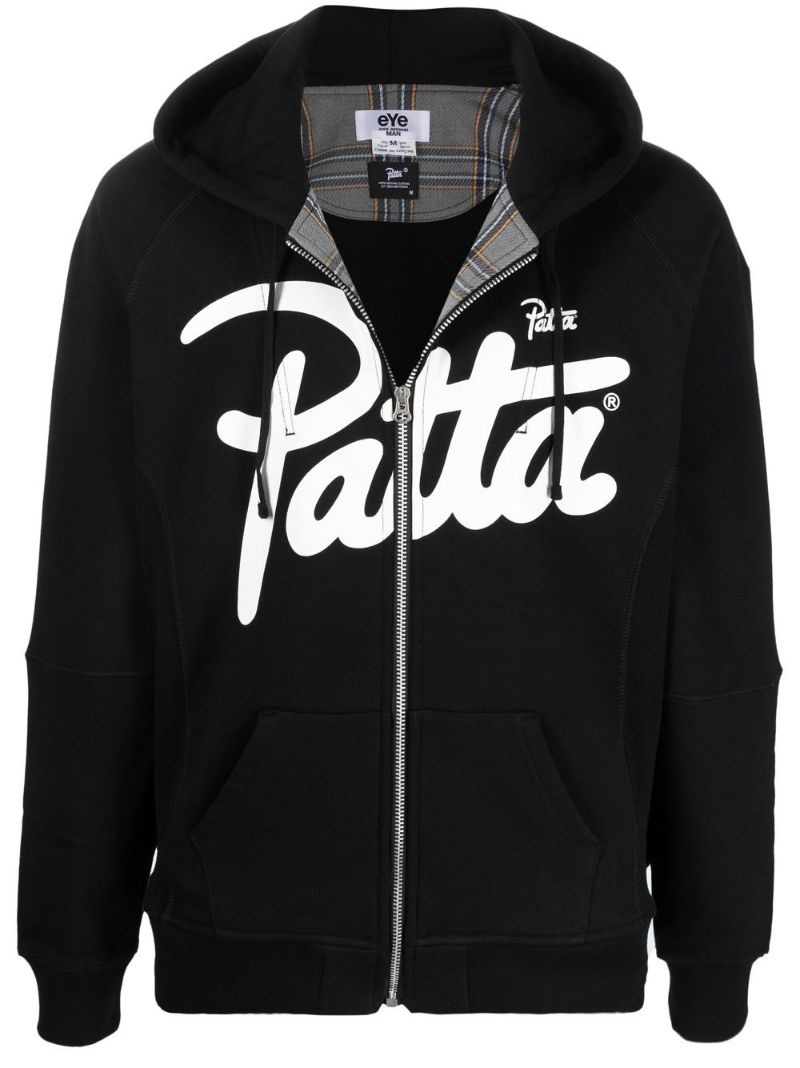 Patta zipped hoodie - 1