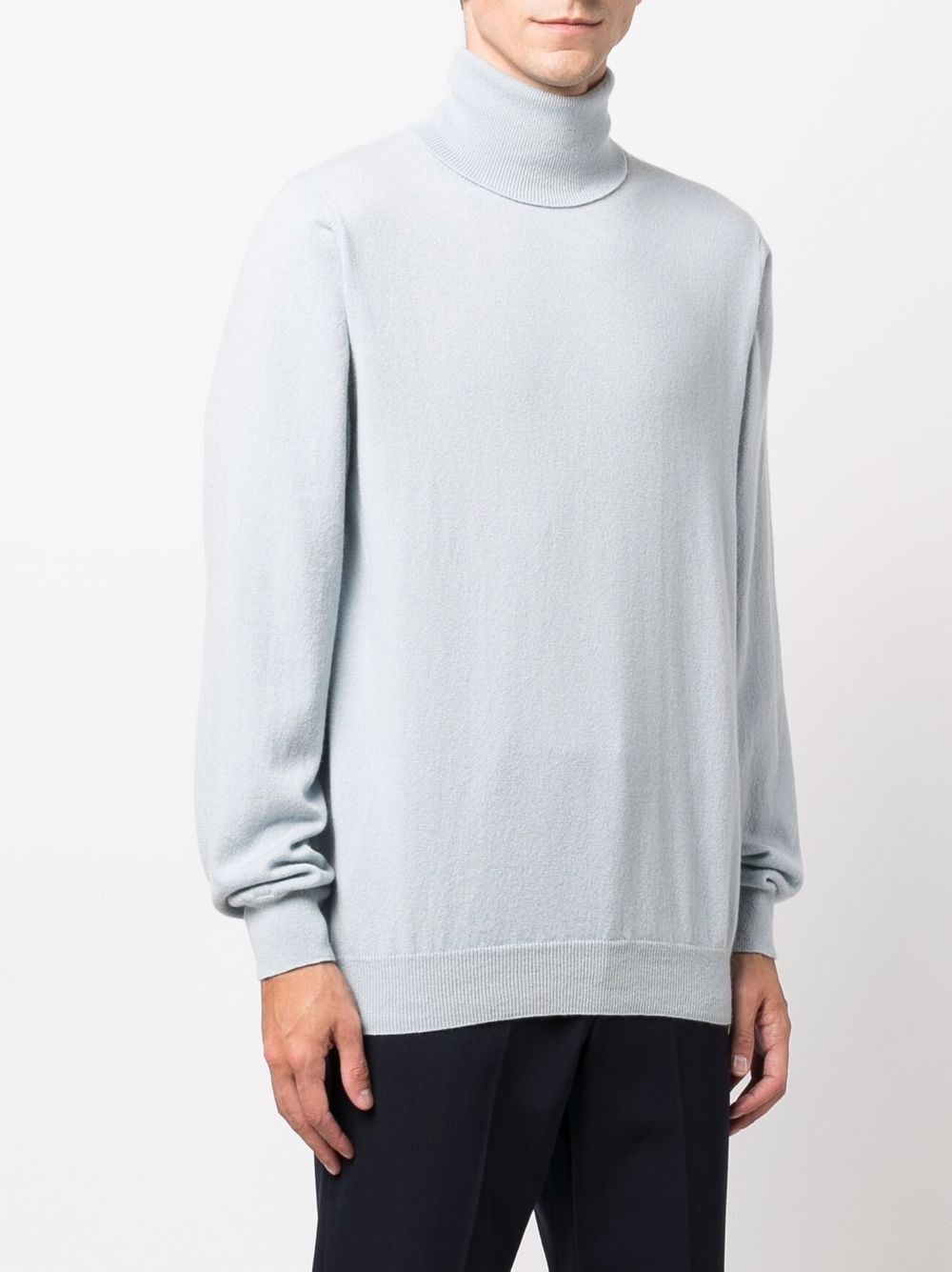 roll-neck cashmere jumper - 3