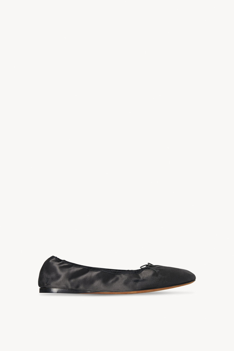 Awar Ballerina Flat in Satin - 1