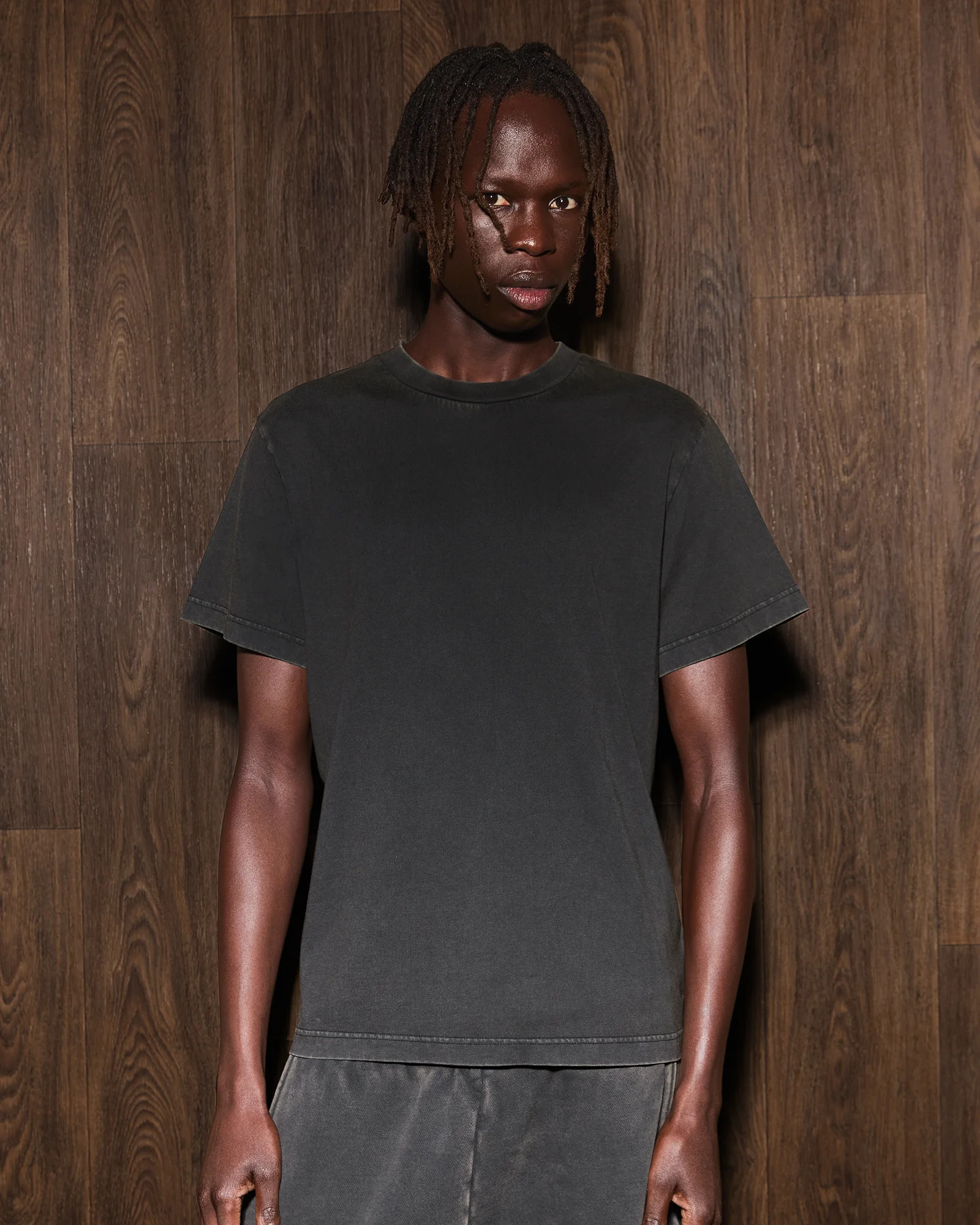 STANDARD TEE WASHED BLACK - 3