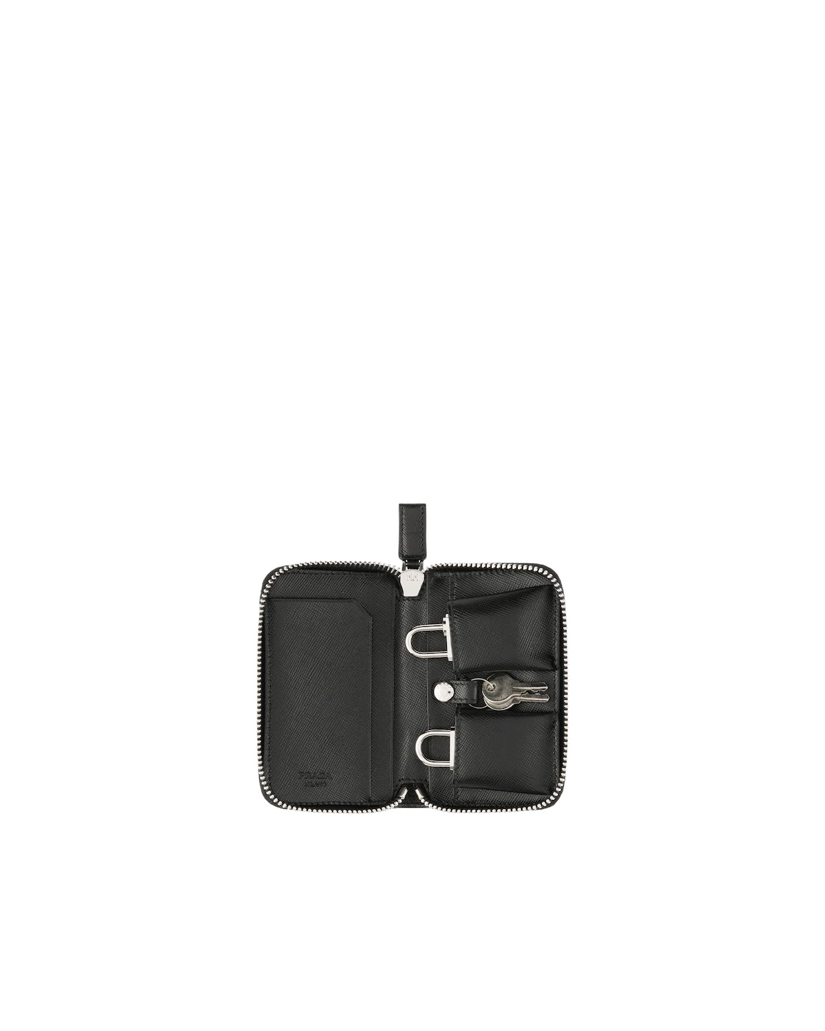 Saffiano Leather Padlock Holder - 2