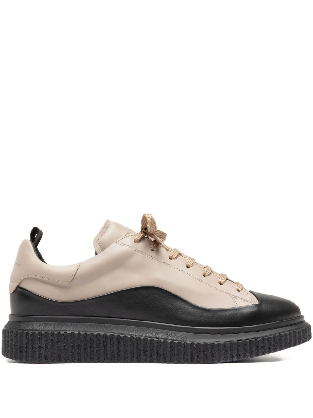 Krace 018 leather lace-up sneakers - 1