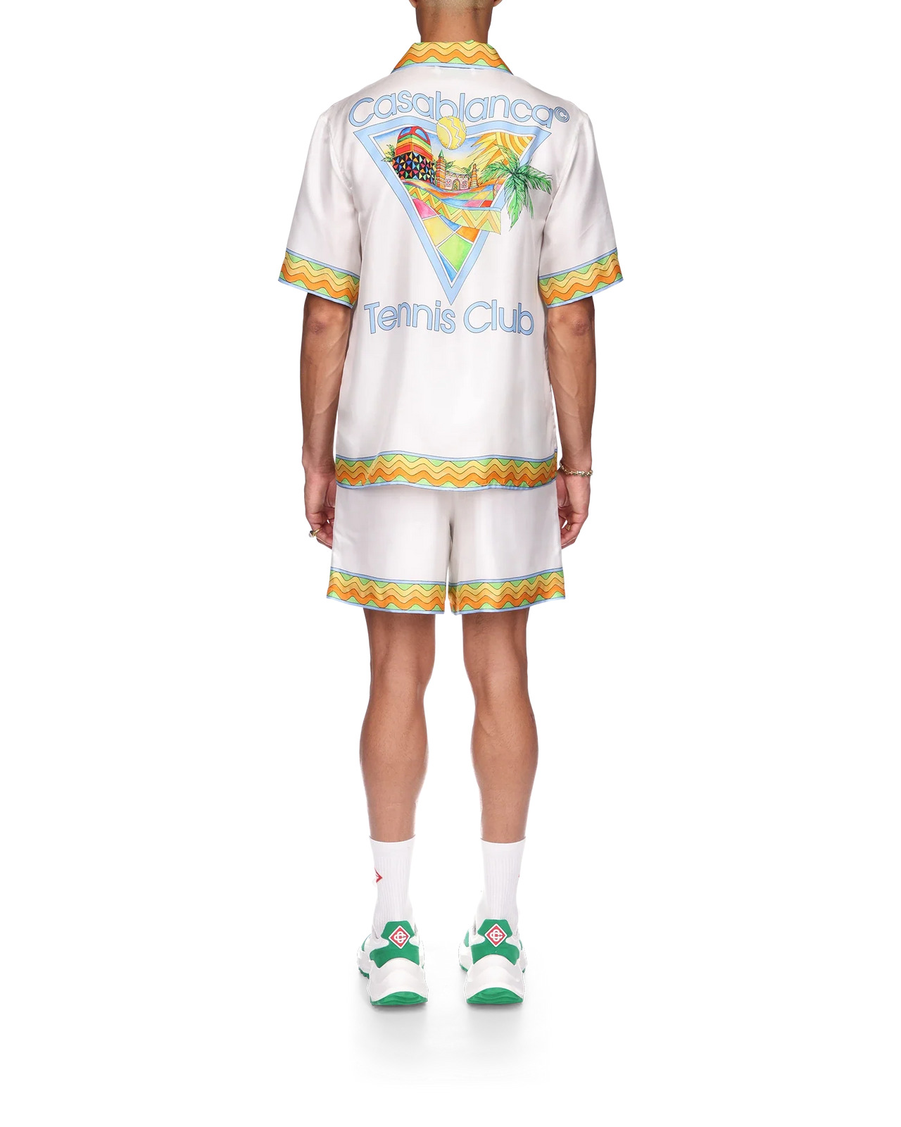Afro Cubism Tennis Club Silk Shirt - 2