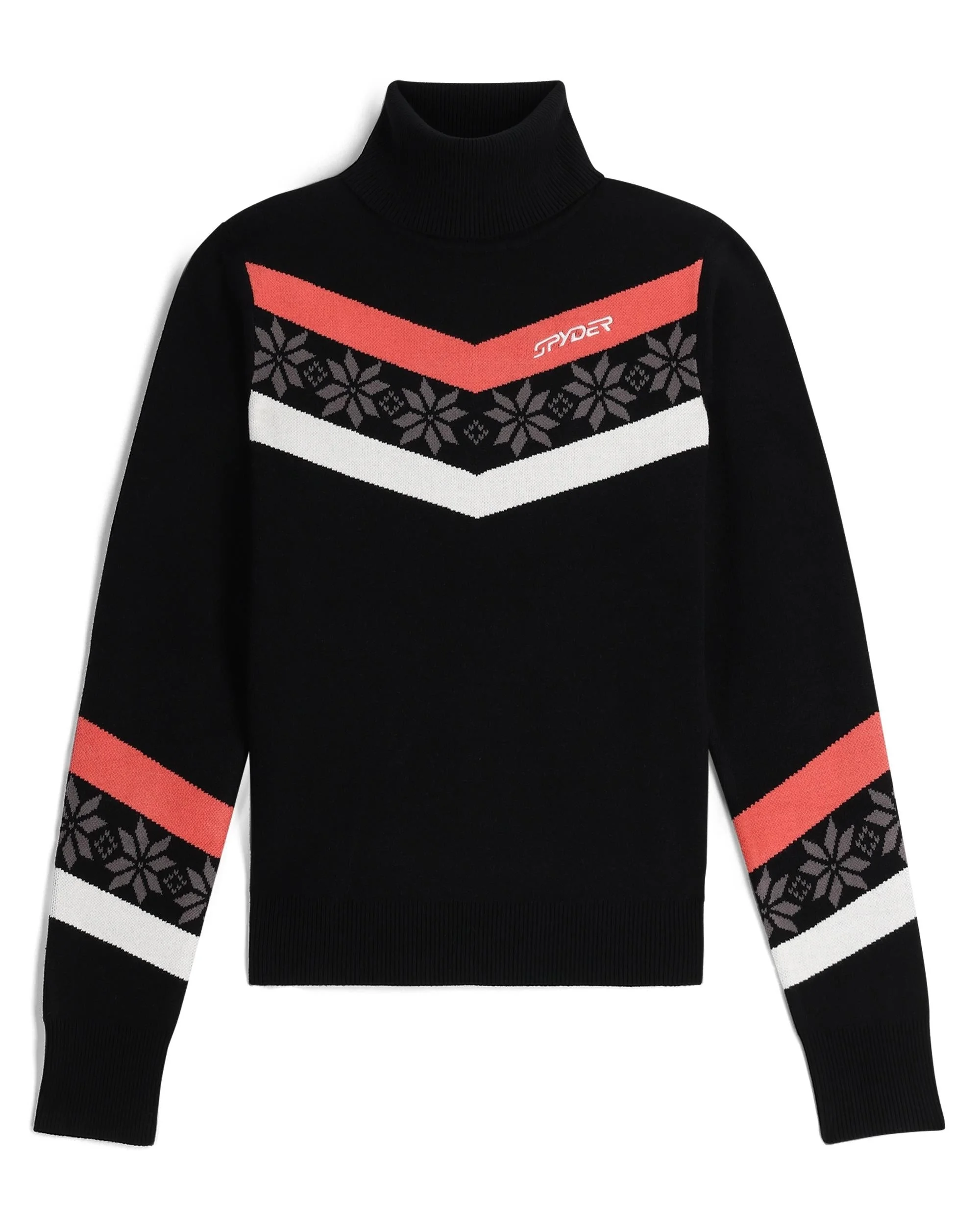 Womens Stellar Ski Sweater - Black - 1