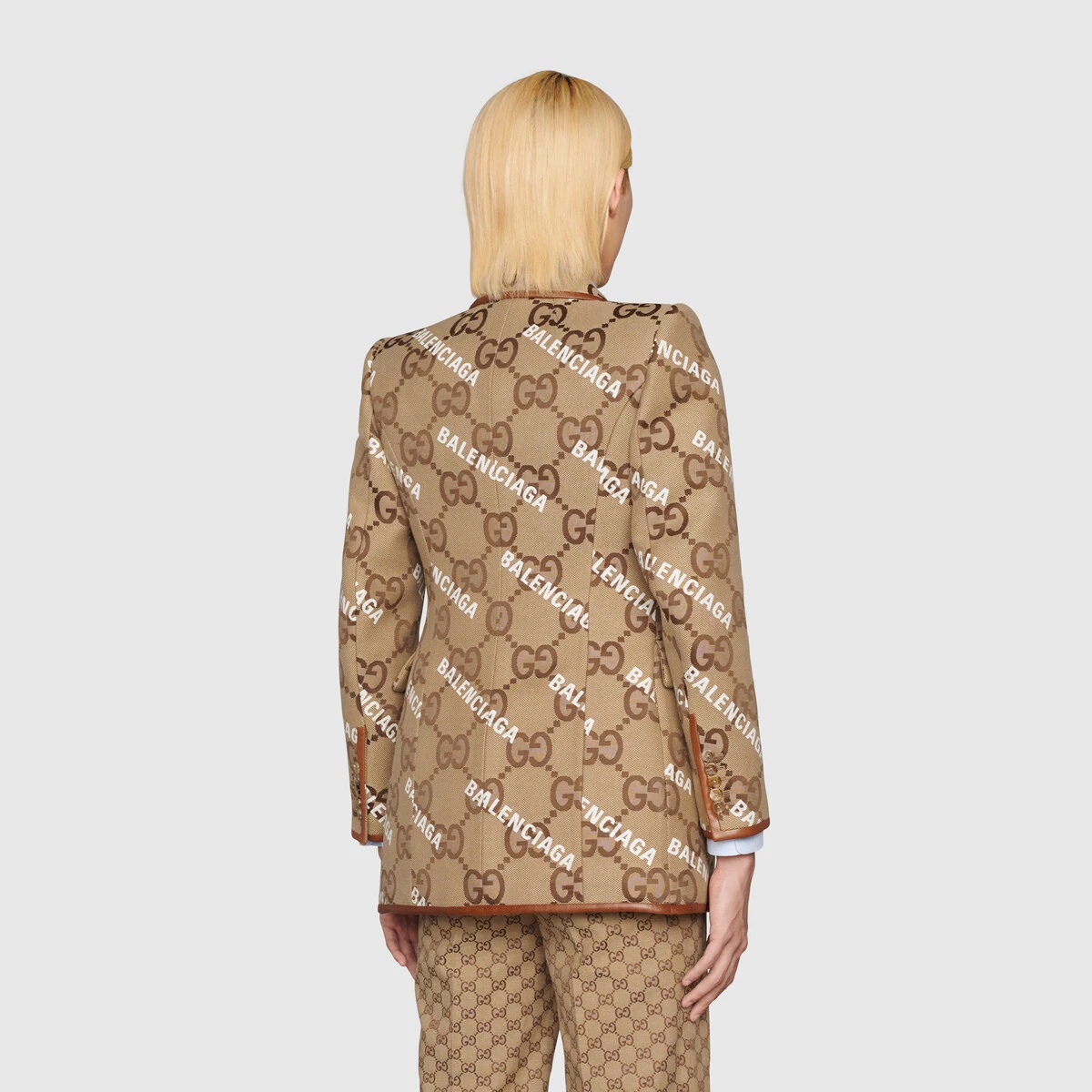 The Hacker Project jumbo GG jacket - 5