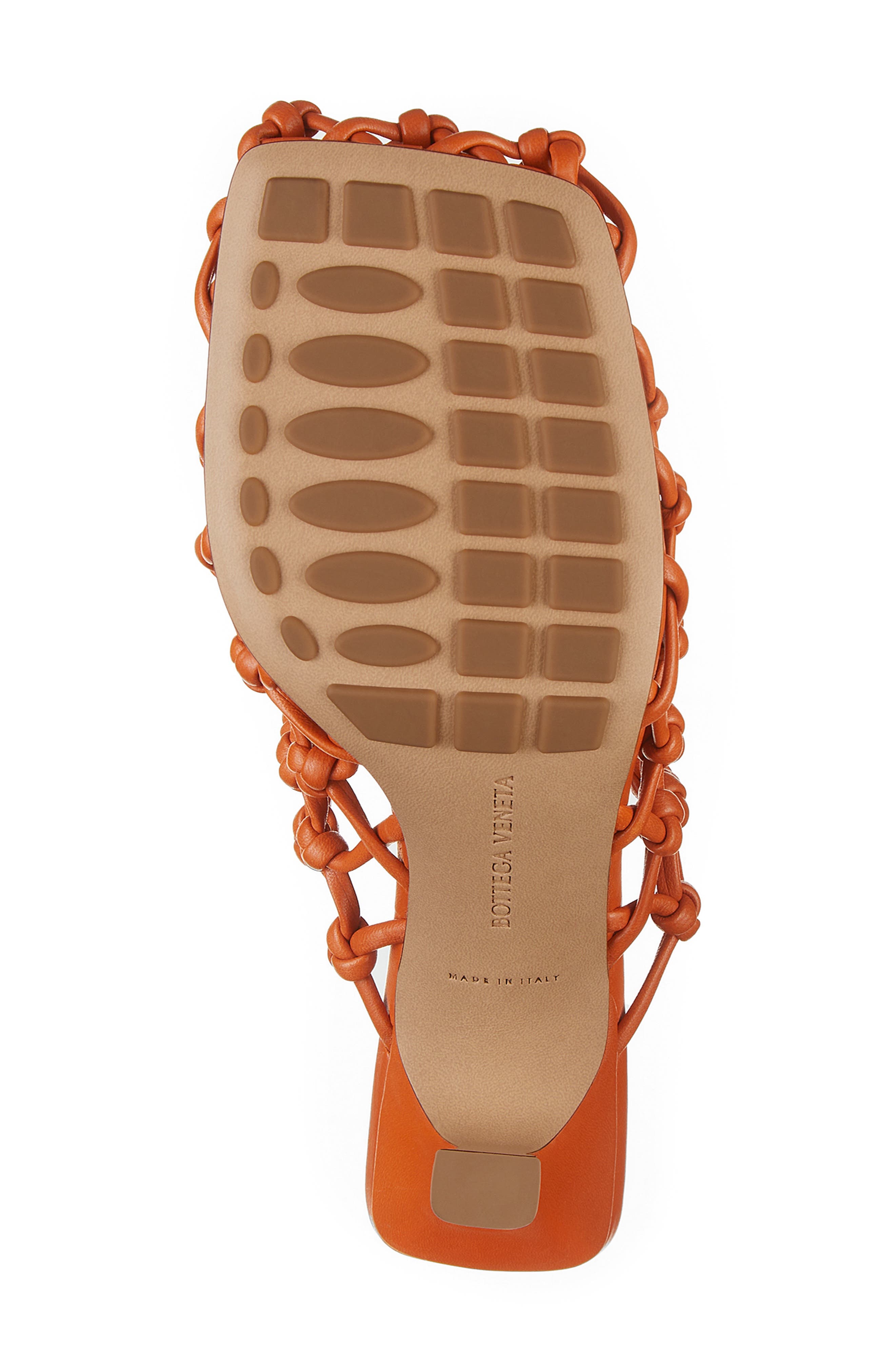 Bottega Veneta Knotted Weave Pump in Burned Orange at Nordstrom - 7