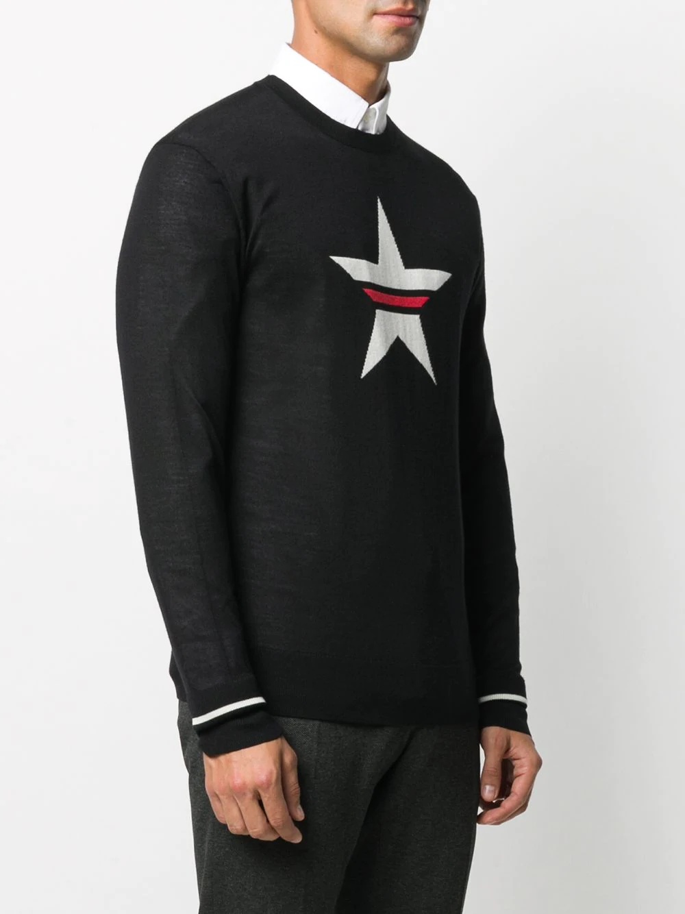 star crew neck jumper - 3