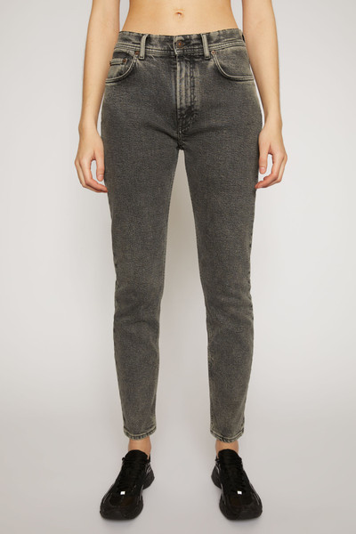 Acne Studios Slim tapered-leg jeans black outlook