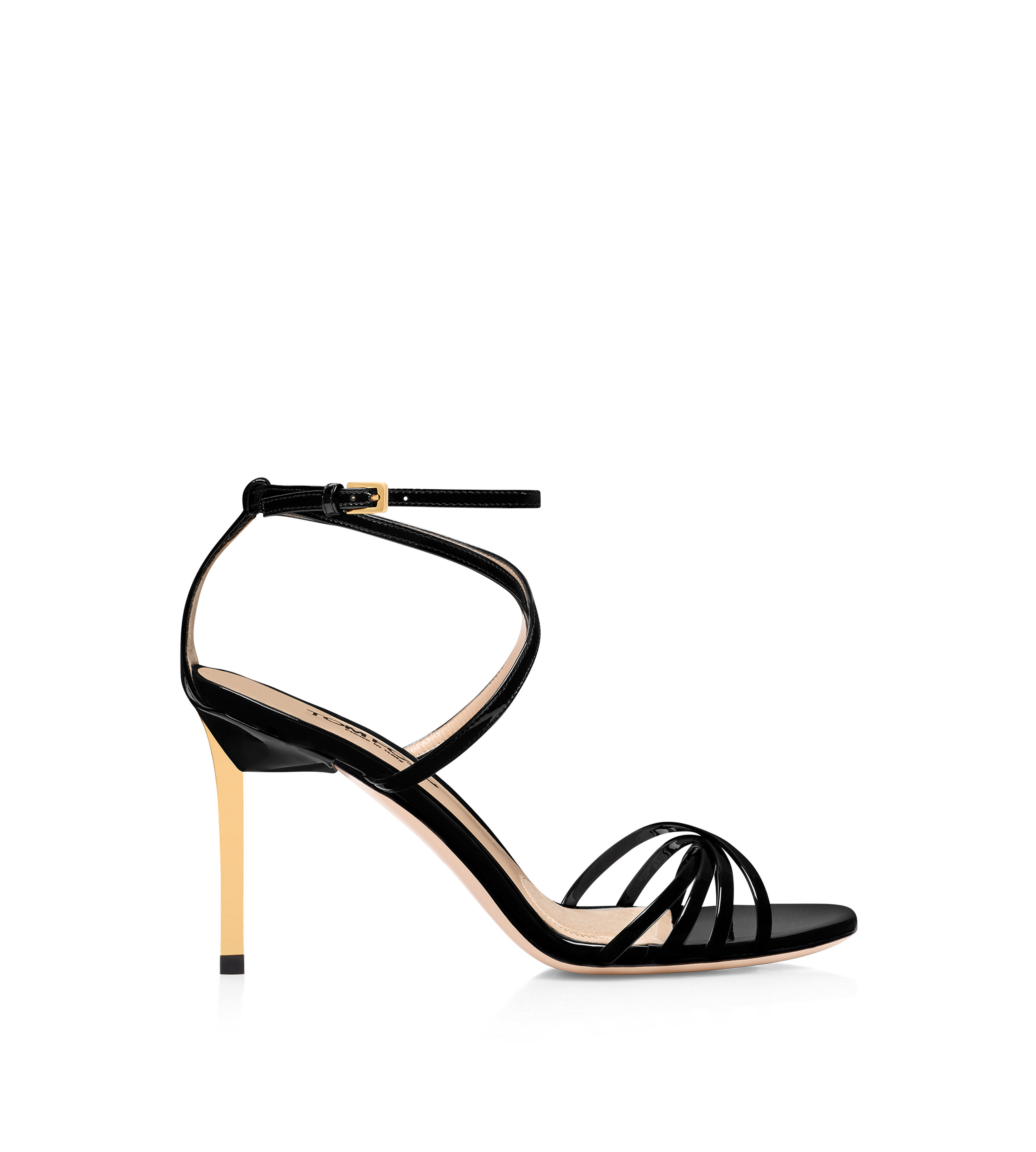 PATENT LEATHER IDA SANDAL - 1