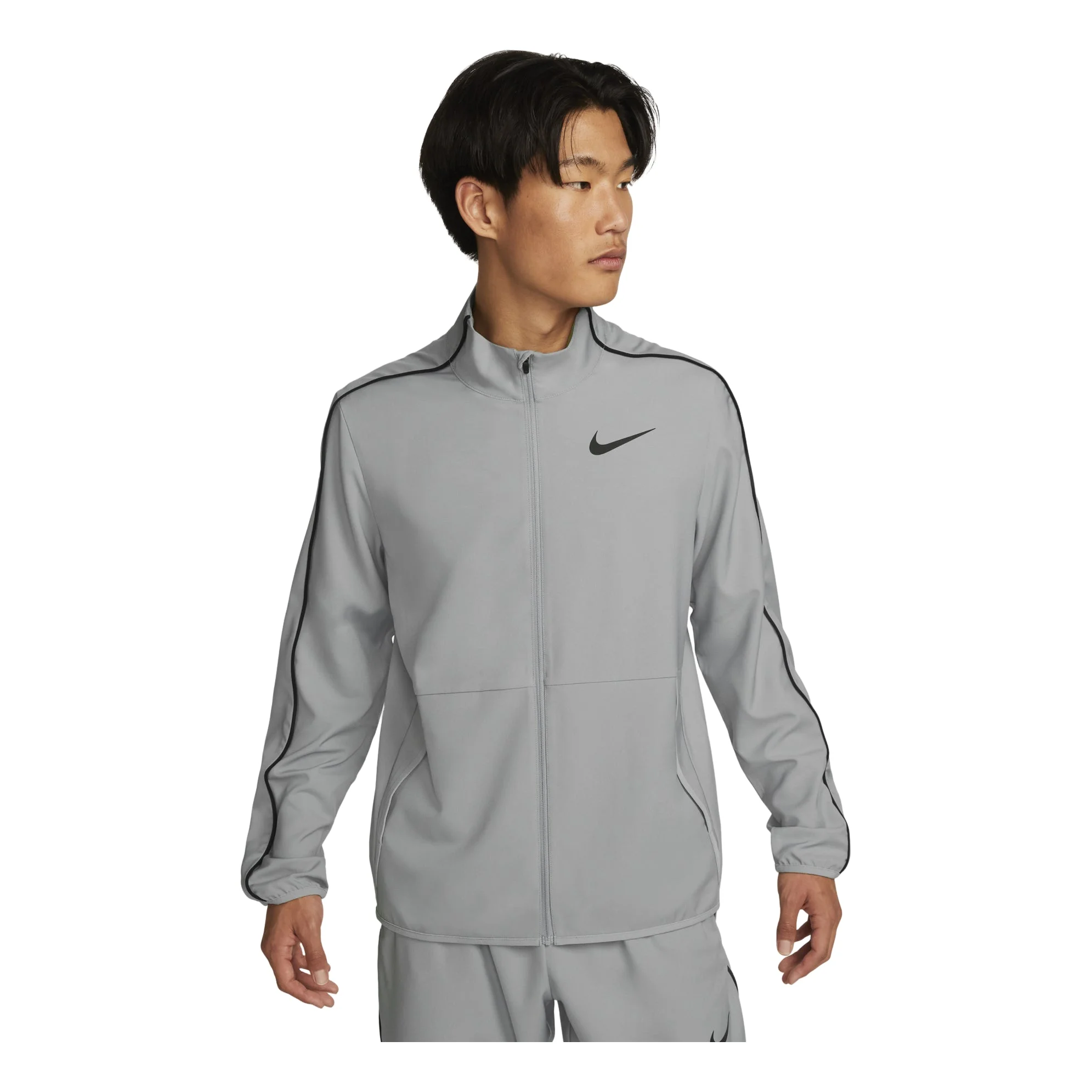 Nike Dri-Fit 팀에 의하여 길쌈되는 재킷 '회색' DM6620-073 - 1