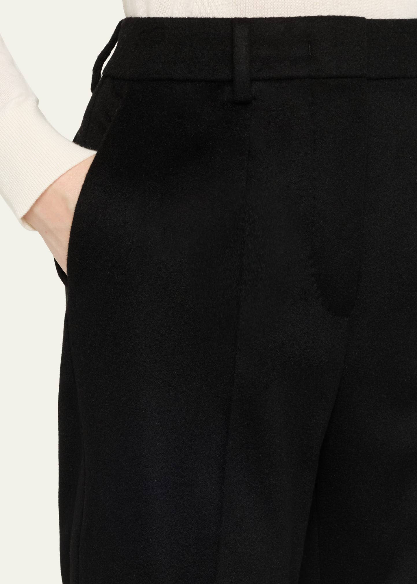Straight-Leg Wool Pants - 5