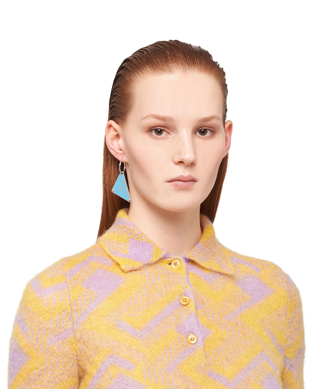 Prada Symbole pendant right earring - 2