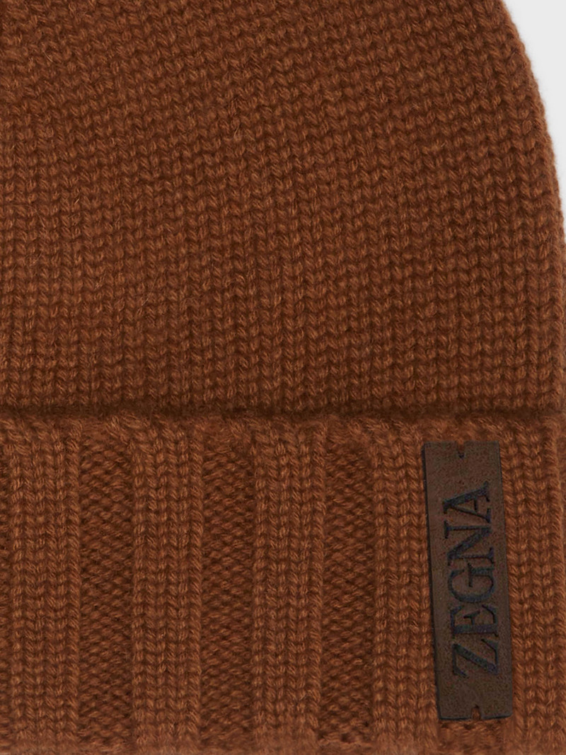 ZEGNA FOLIAGE OASI CASHMERE BEANIE outlook