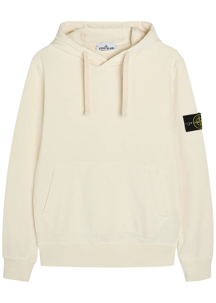 Stone Island Hooded Cotton Sweatshirt - 1