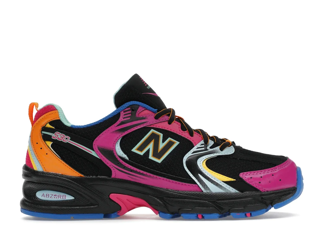 New Balance 530 Black Multi-Color - 1
