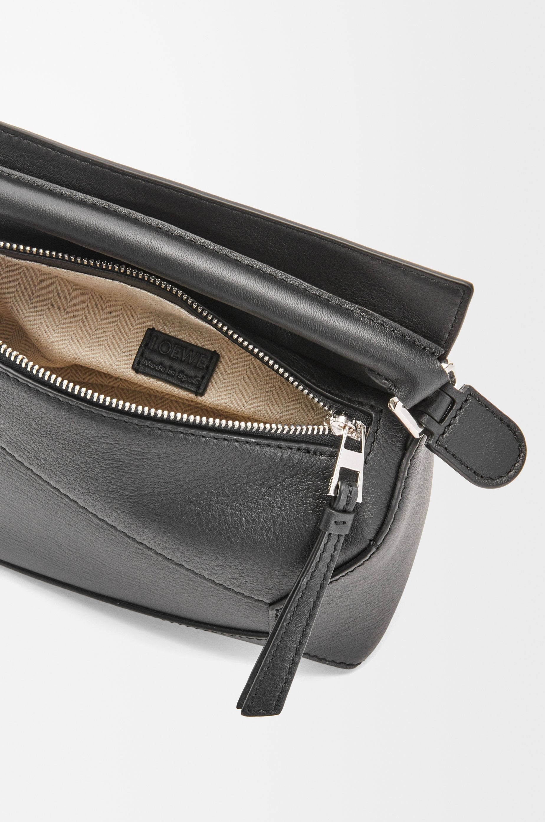 Mini Puzzle bag in classic calfskin - 8
