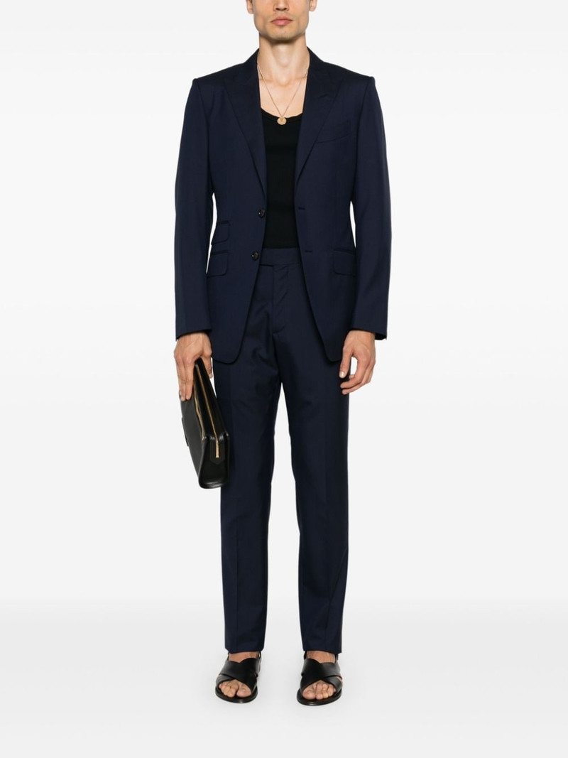 TOM FORD single-breasted wool suit outlook