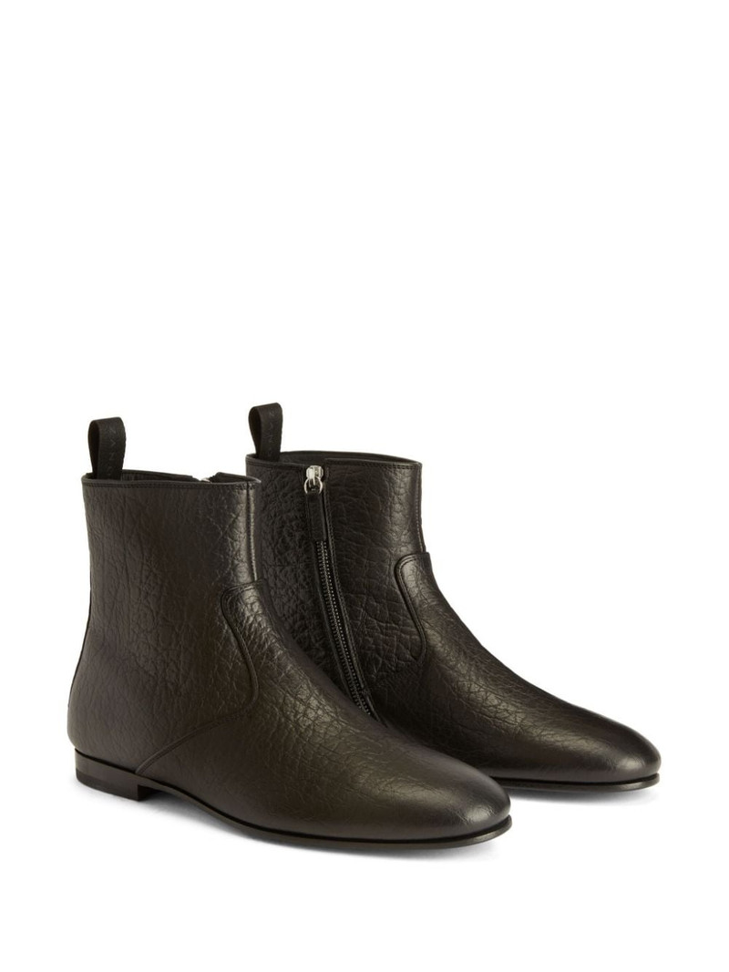 Giuseppe Zanotti Ron leather ankle boots outlook