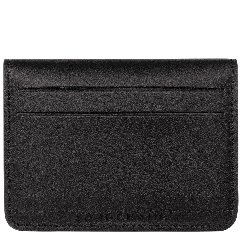 Longchamp Le Pliage Xtra Card holder Black - Leather outlook