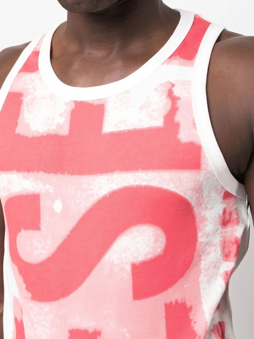 logo-print tank top - 5