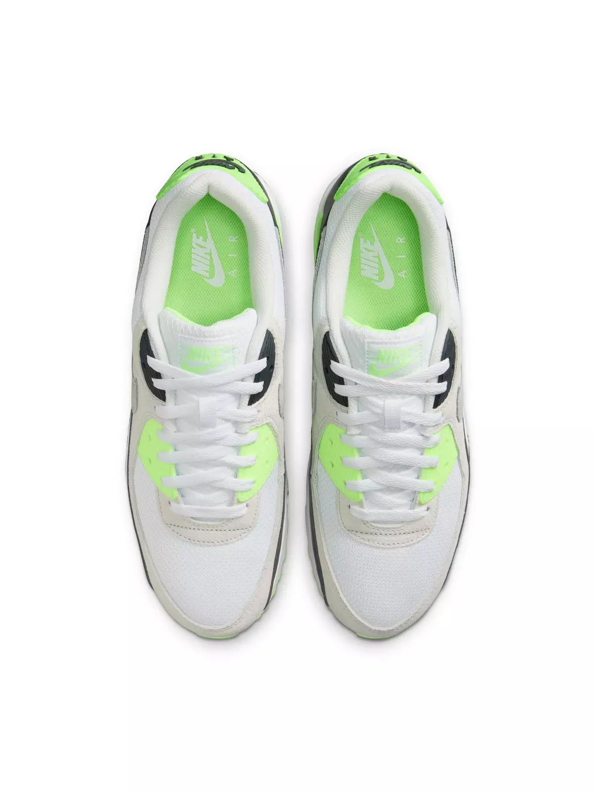 Air Max 90 "White/Light Bone/Neutral Olive/Cave Stone" Men's Shoe - 4